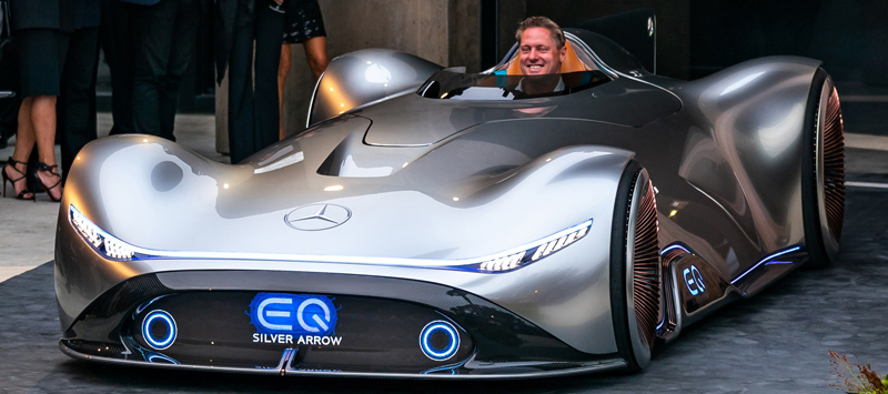 Mercedes Vision EQ Silver Arrow 2018 